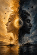 Light and Dark: A Celestial Duality