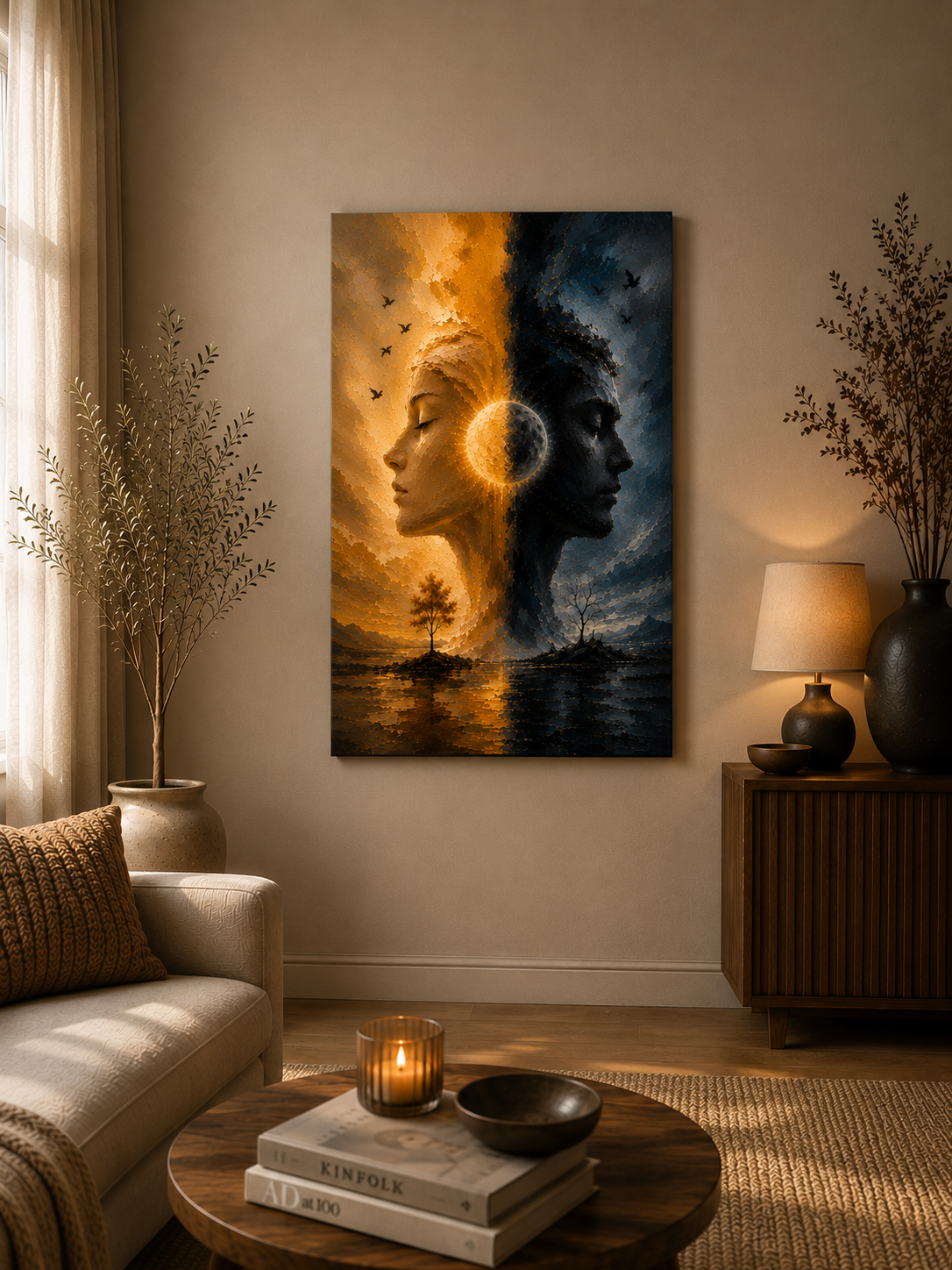 Light and Dark: A Celestial Duality